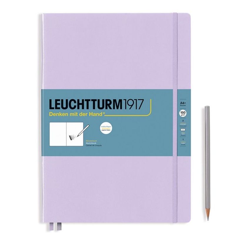 Leuchtturm A4+ Master Hardcover Sketchbook Lilac