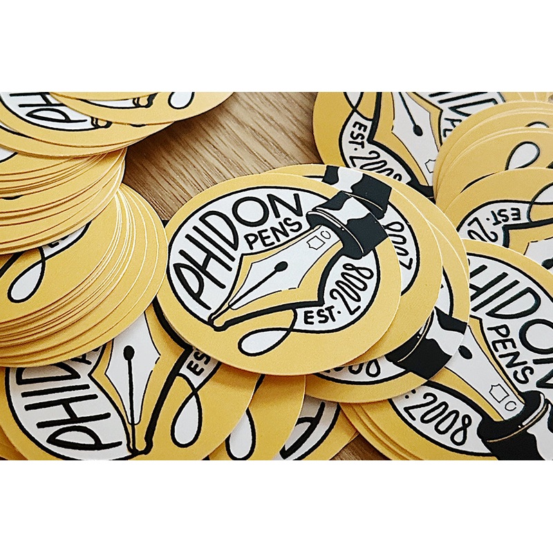 PHIDON PENS Die Cut Sticker – Emblem