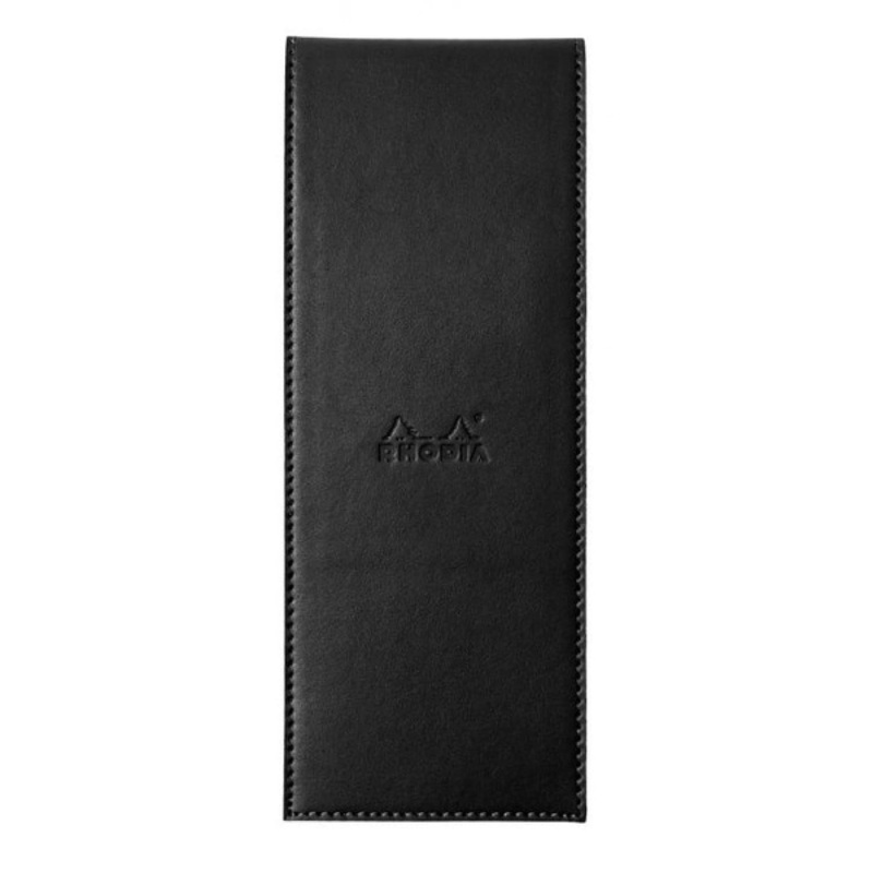Rhodia Pad Holder in Black with Graph Pad with Pen Loop – 3 x 8.25