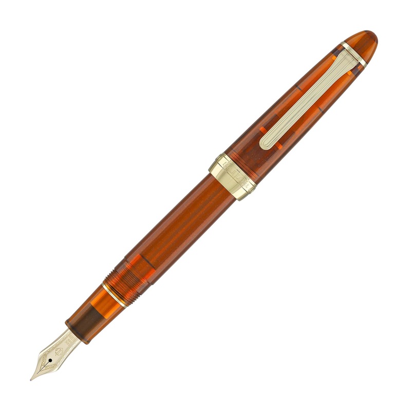 Sailor 1911 Standard Fountain Pen in Fried Egg Jellyfish (Orange) – 14kt Gold Nib Medium