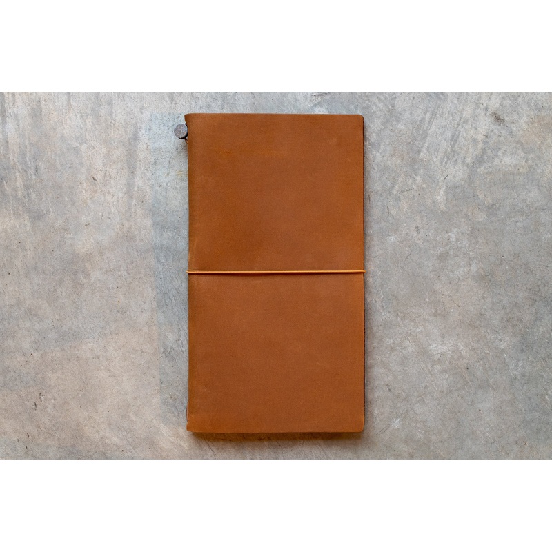Traveler’s Notebook Starter Set, Regular Size, Camel