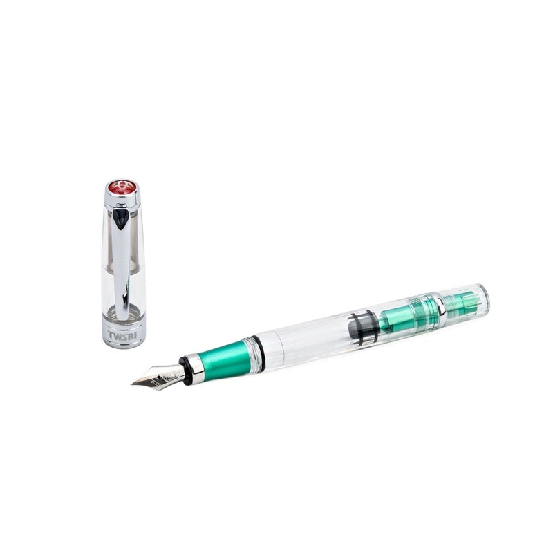TWSBI Diamond 580 Emerald Fountain Pen – Stub 1.1 mm