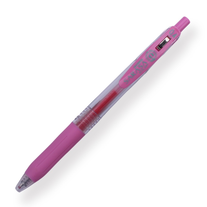 Zebra Sarasa Clip Gel Pen – 0.4 mm – Light Pink