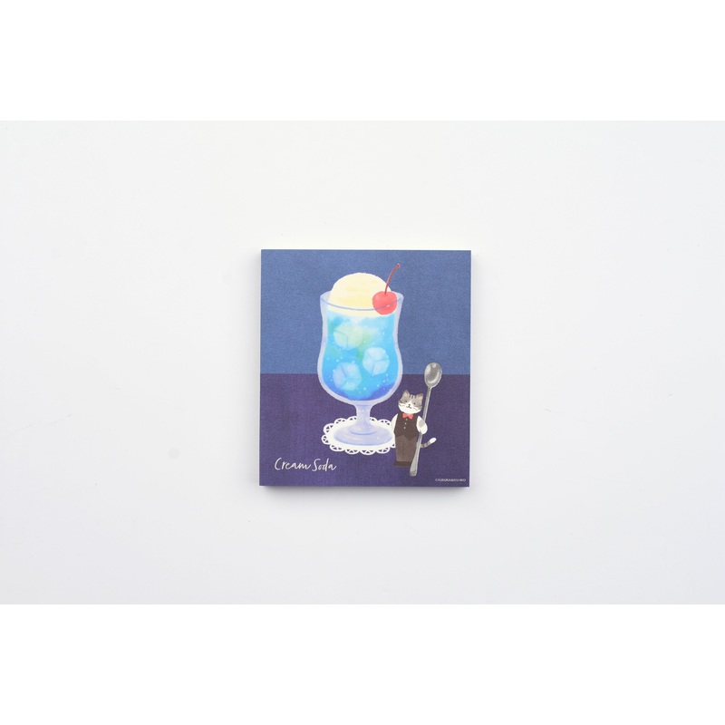 Furukawa Paper Cafe Moon Memo Pad – Cream Soda