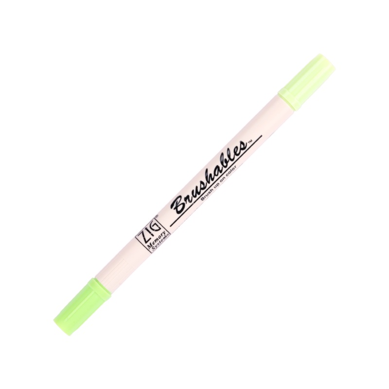Kuretake Zig Brushables Brush Pen – Kiwi 402