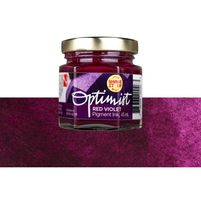 Optimist Pigment Ink, #300 Red Violet, 45 mL Inkwell