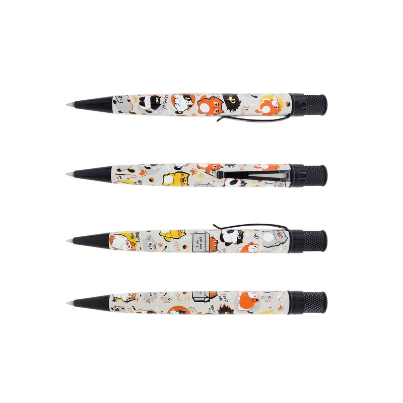 Retro 51 Rollerball and Fountain Pen – Cat Rescue Ballpoint Pen