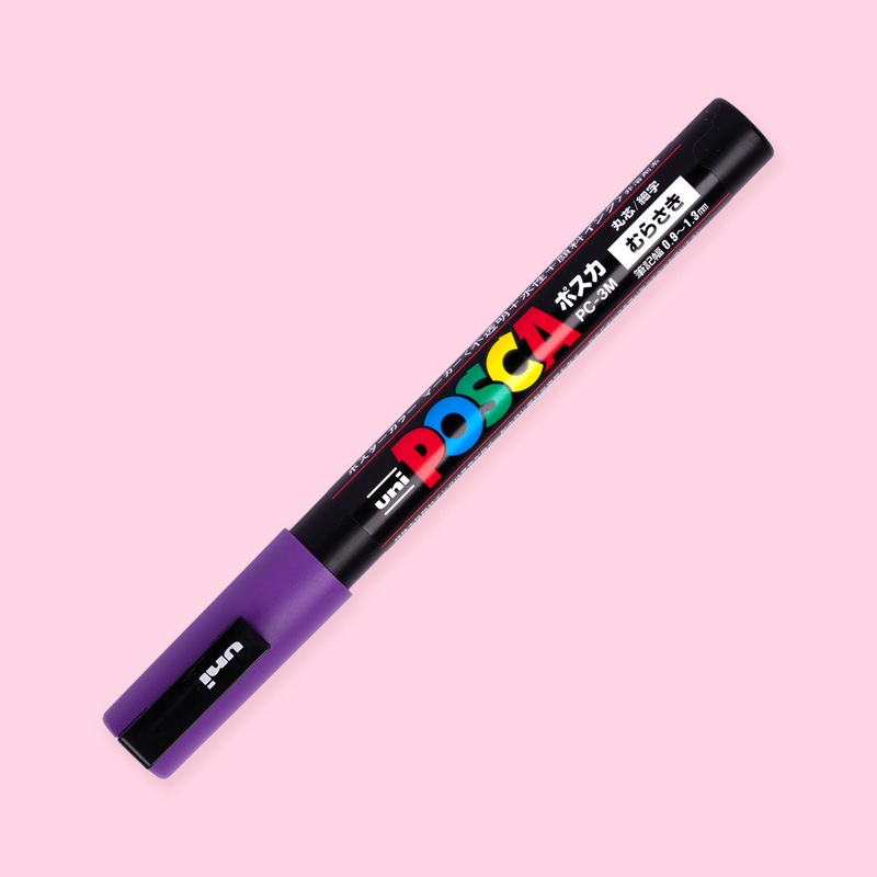 Uni Posca Paint Marker PC-3M – Fine Point – Purple