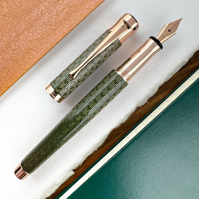 Waldmann Tango Fountain Pen – Olea (Limited Edition) Extra Fine
