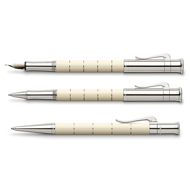 Graf von Faber Castell ANELLO IVORY Collection Fountain Pen Fine
