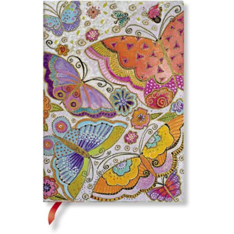 Paperblanks Flexi Flutterbyes Midi Lined Journal, 176pages