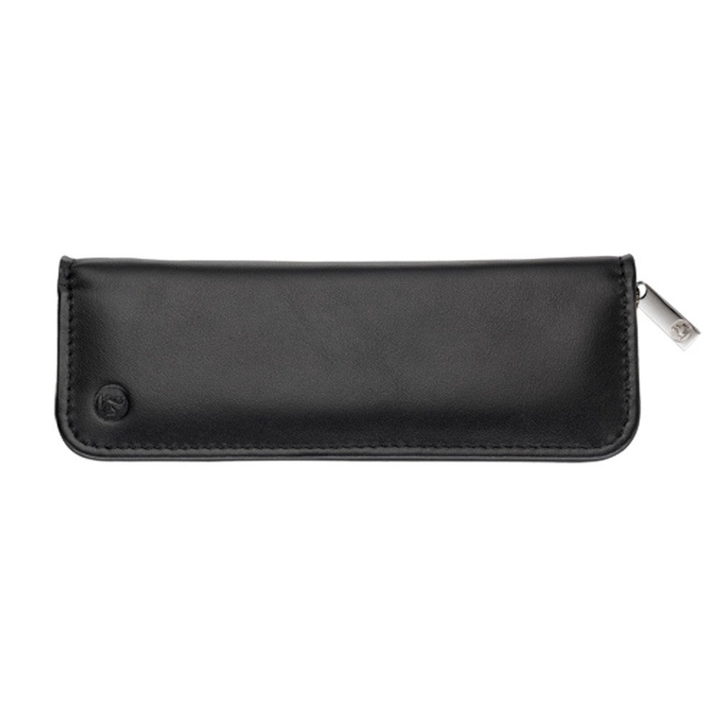 Pelikan Napa Leather Zip 2 Pen Case – Black