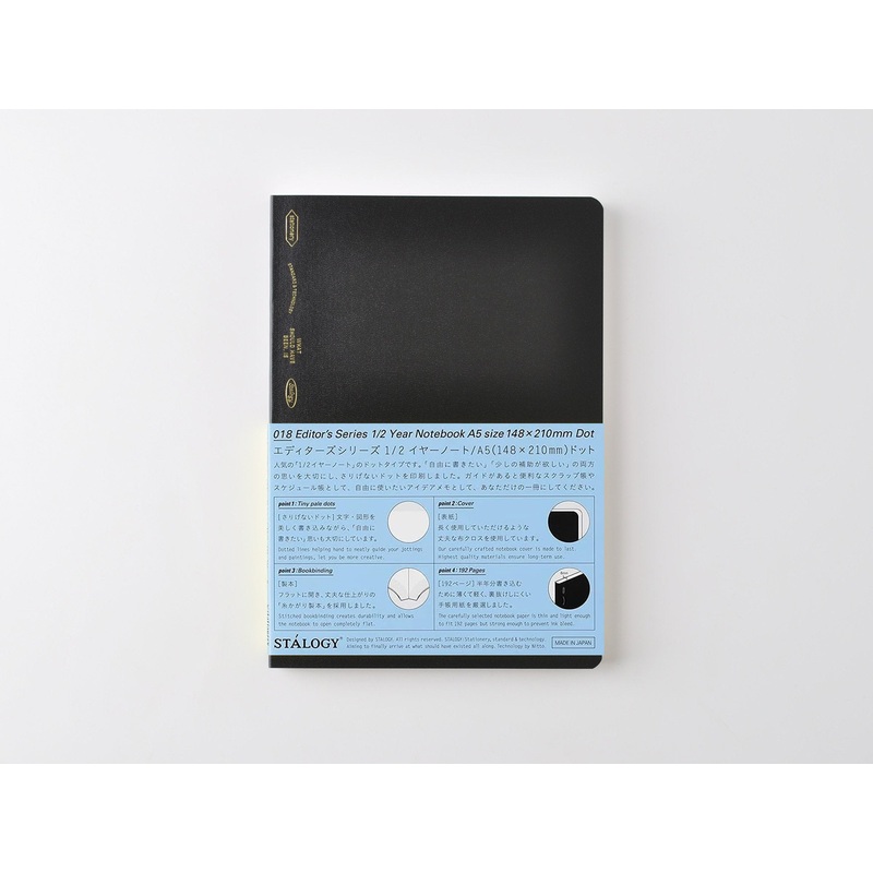 Stalogy Editors Series 365 Days Dotted Page Notebook