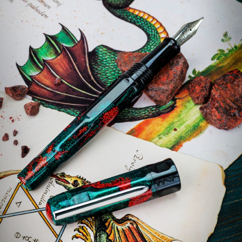 Benu Talisman Fountain Pen – Dragon’s Blood Fine