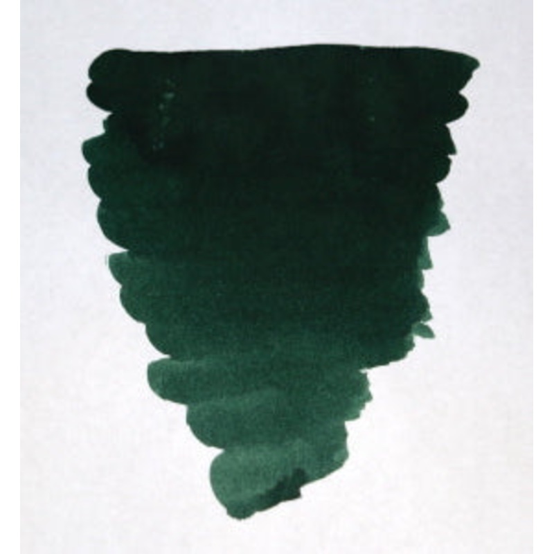 Diamine Bottled Fountain Pen Ink (80ml) Green Black