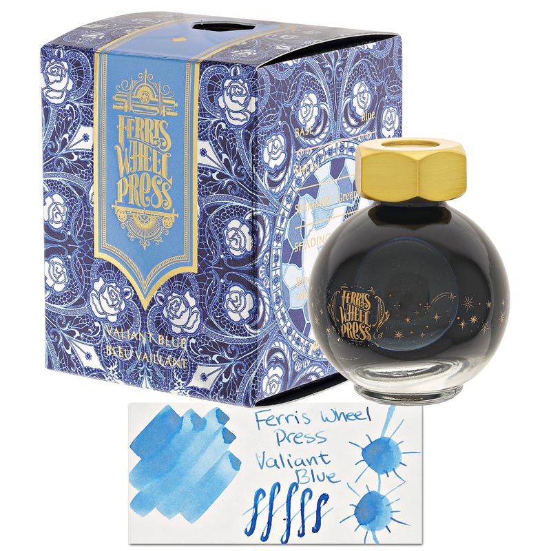 Ferris Wheel Press Bottled Ink in Valiant Blue – 20 mL