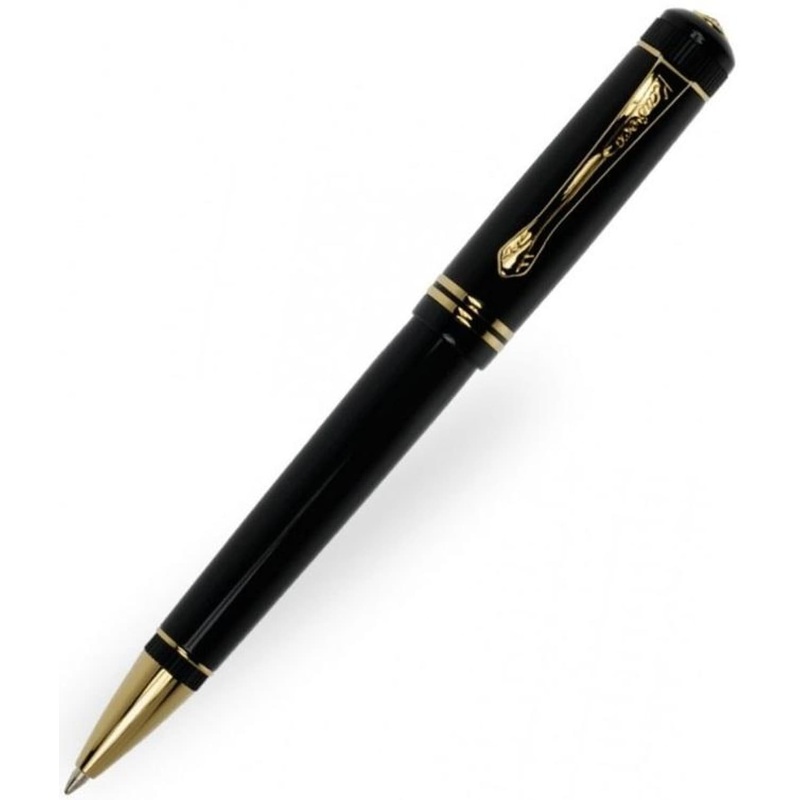 Kaweco Dia2 Ballpoint Pen in Black and Gold