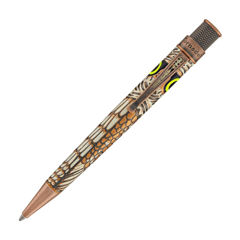 Retro 51 Tornado Rollerball Pen in Owl Rescue