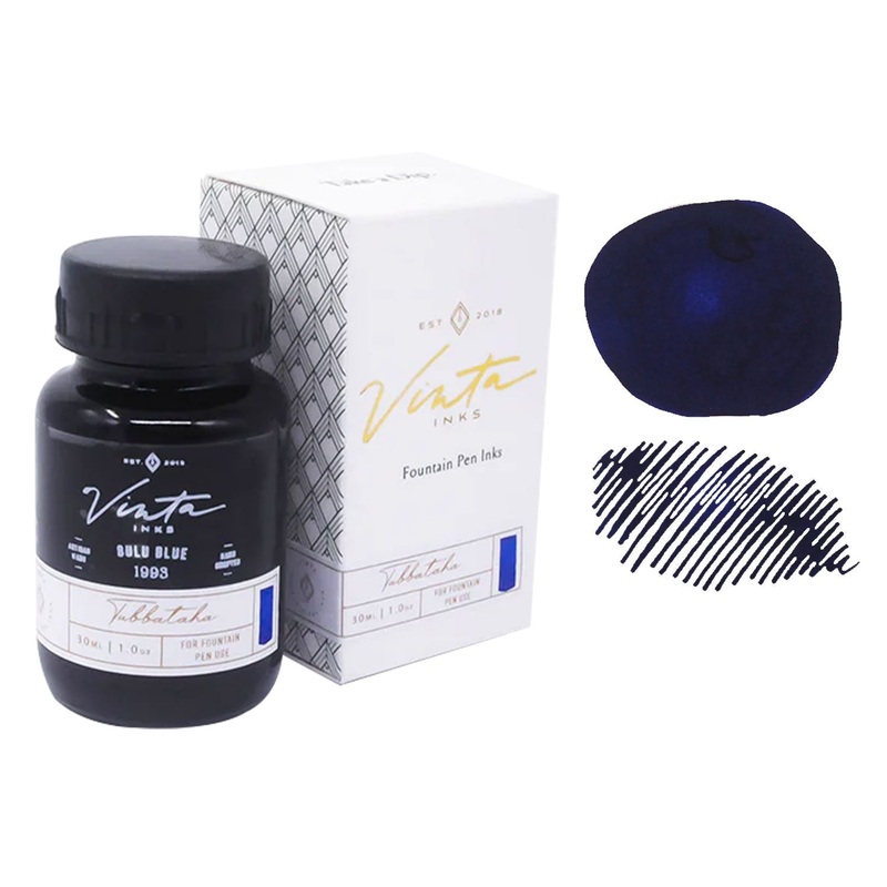 Vinta Heritage Collection Ink Bottle, Sulu Blue – 30ml