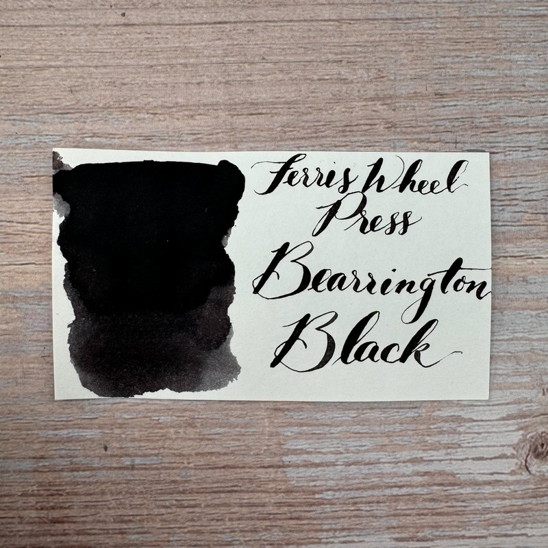 Ferris Wheel Press Bearrington Black – 38ml Bottled Ink 38ml