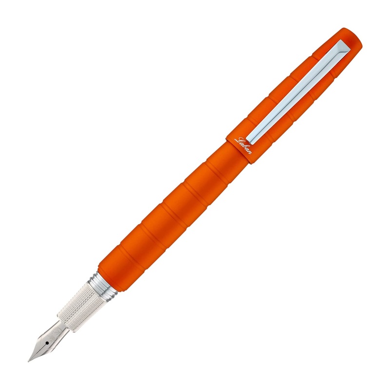 Laban Solar Fountain Pen in Orange Medium