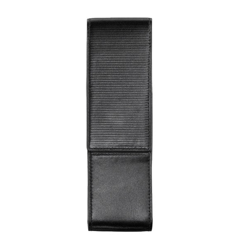Lamy Nappa Leather Two Pen Pouch – Black
