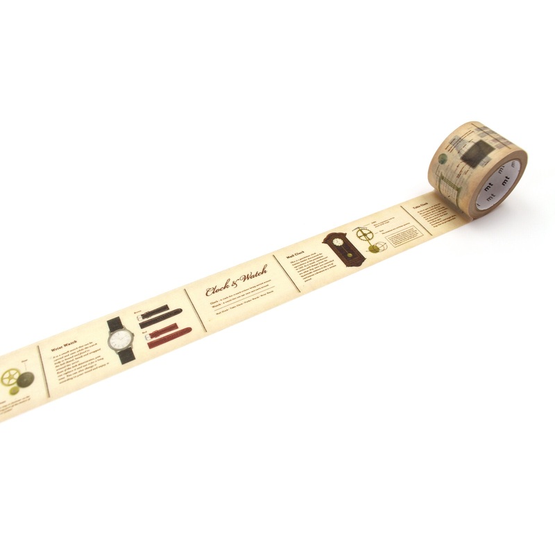 mt Washi Tape – Encyclopedia – Clock
