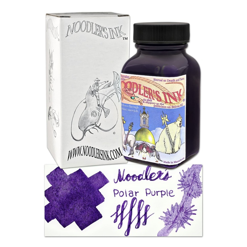 Noodler’s Polar Purple Fountain Pen Ink – 3oz Bottle