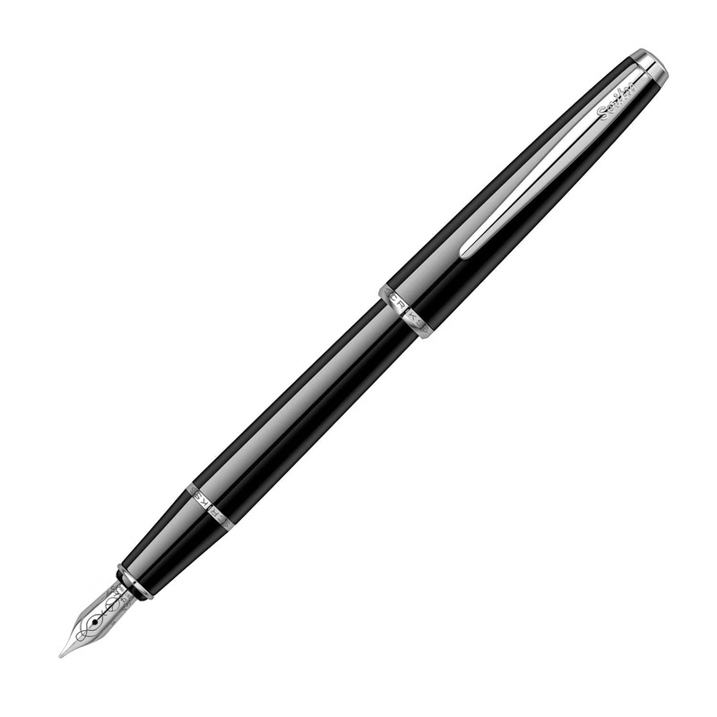 Scrikss Vintage 33 Fountain Pen – Black CT Medium