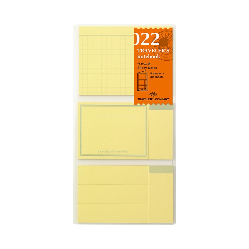 Travelers Notebook Refill 022 (Sticky Notes) for Regular Size