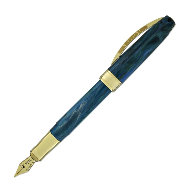 Visconti Van Gogh Fountain Pen in Wheatfield with Crows – Special Edition Medium