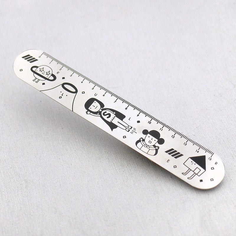 Yohand Studio Steel Ruler – Oval
