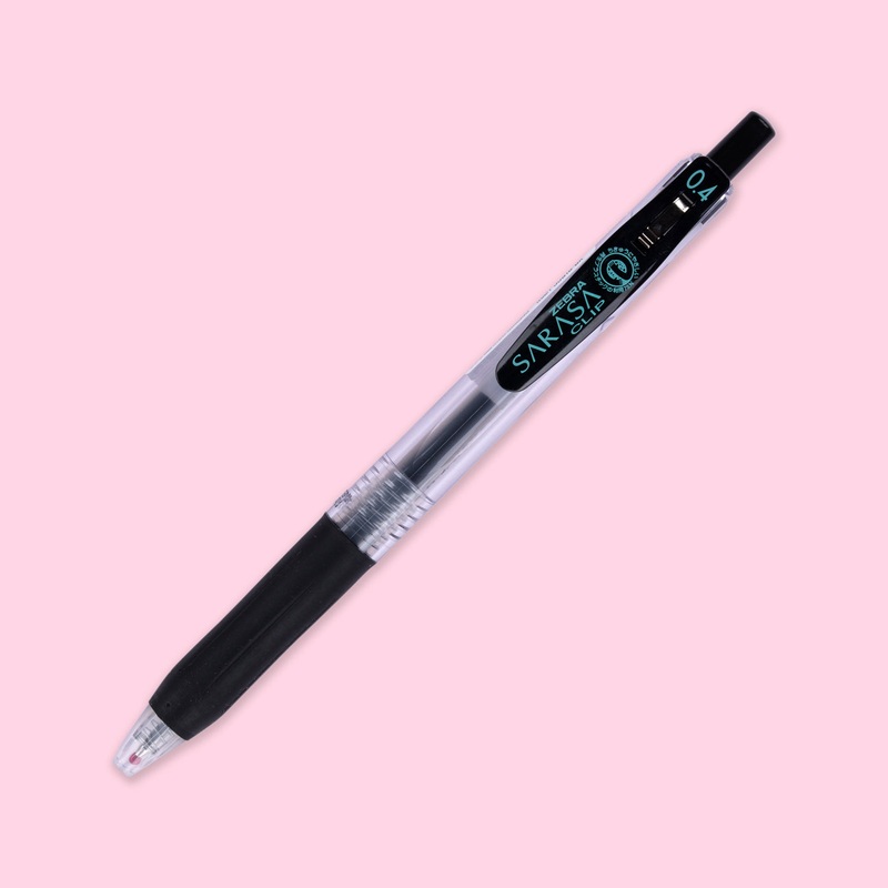 Zebra Sarasa Clip Gel Pen – 0.4 mm – Black