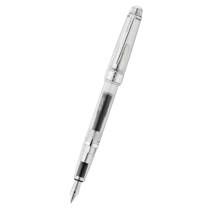 Cross Bailey Light Translucent Clear Resin Extra-Fine Nib Fountain Pen