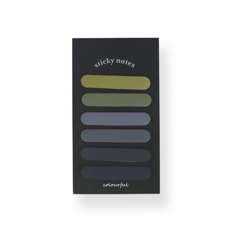 Gradient Tag Sticky Notes – Green