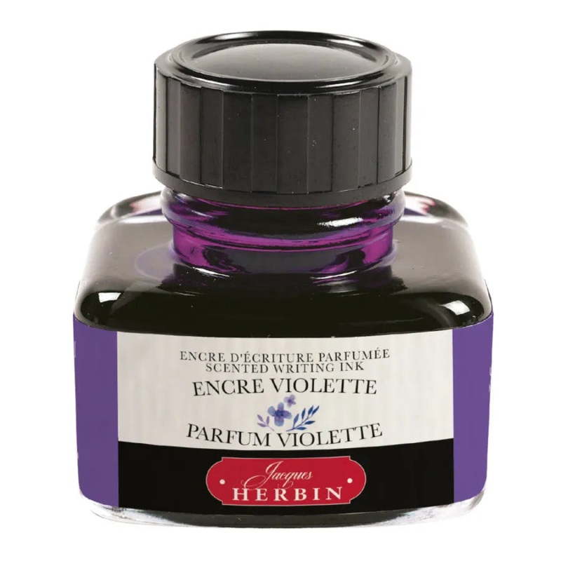 Jacques Herbin Scented Ink – Purple Violet Fragrance 30 ml