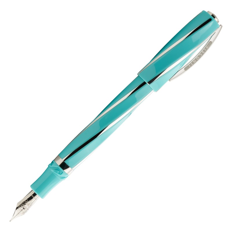Visconti Divina Elegance Wave Fountain Pen – Green Extra Fine