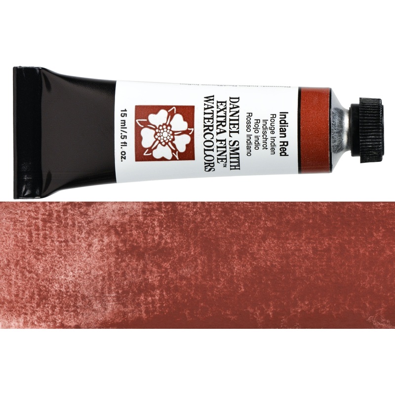 Daniel Smith Extra Fine Watercolor, 15 mL, Indian Red