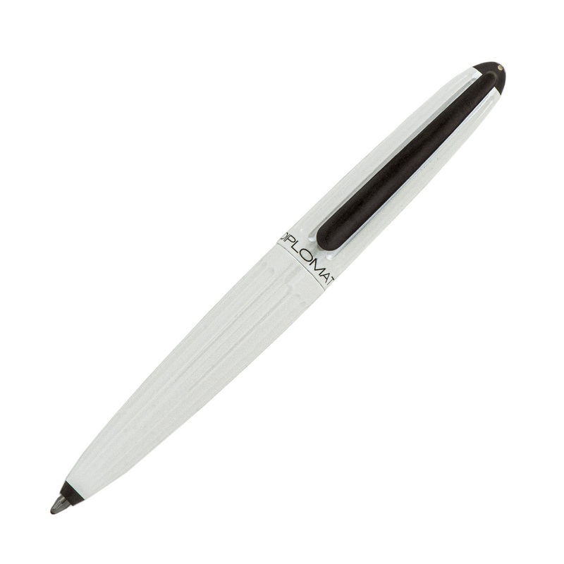 Diplomat Aero Ballpoint – White Lacquer