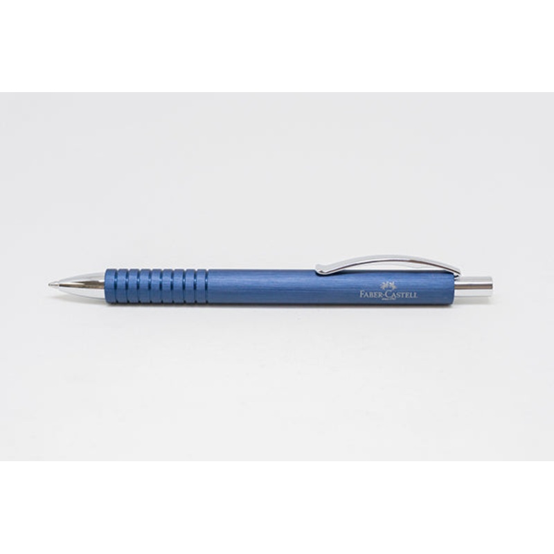FABER CASTELL Essentio Ballpoint Pen – Aluminum Blue