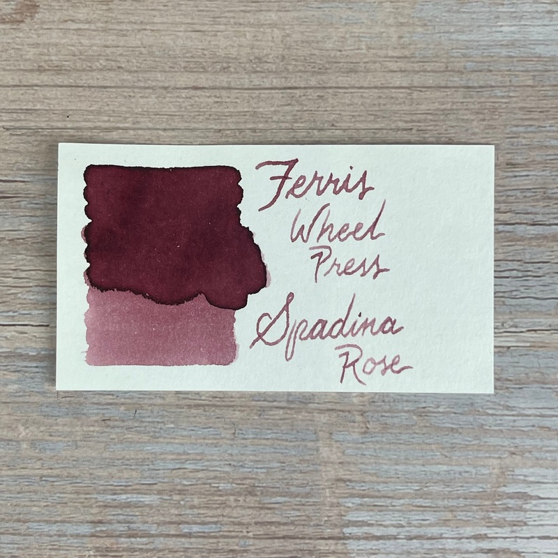 Ferris Wheel Press Spadina Rose – 38ml bottled Ink 38ml