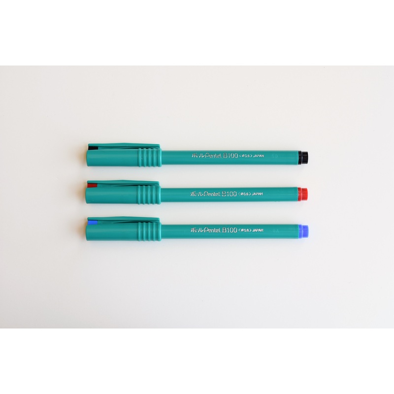 Pentel Ball Pen B100 – 0.6mm Black