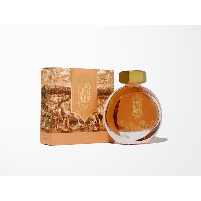 Terracotta Canyon Fountain Pen Ink