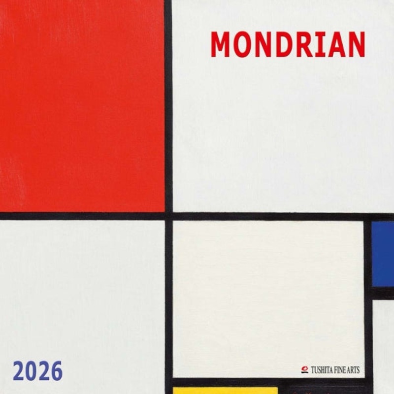 2026 16 Month Wall Calendar – Piet Mondrian