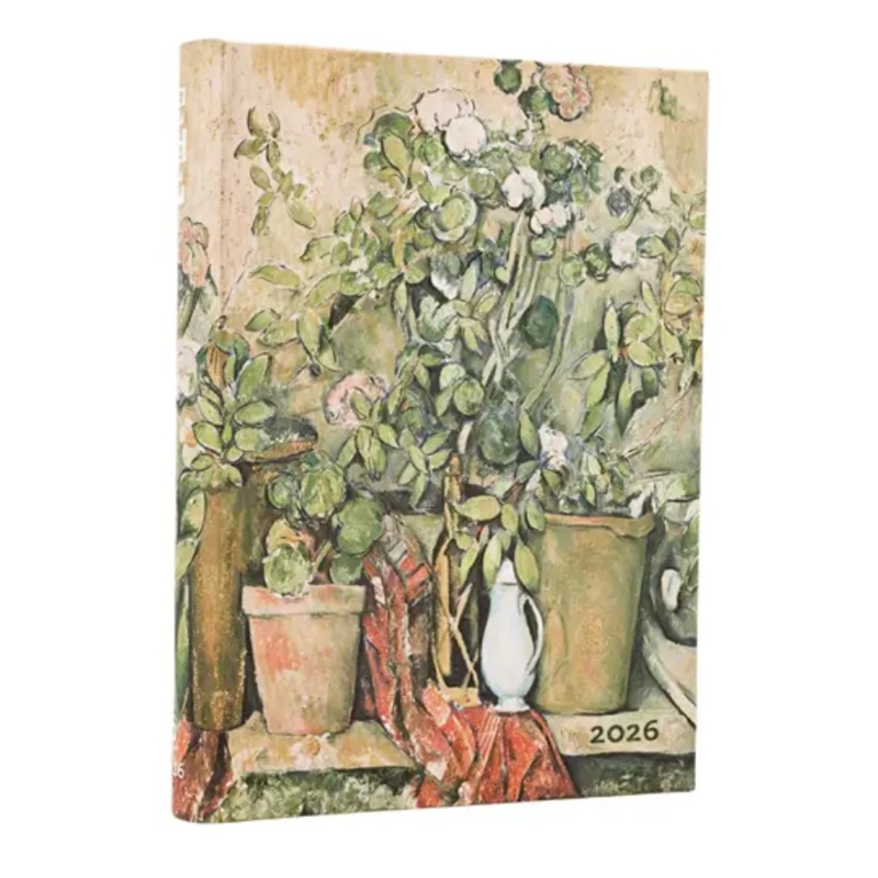 2026 Midi Daily Planner – Cezzanne’s Terracotta Pots & Flowers