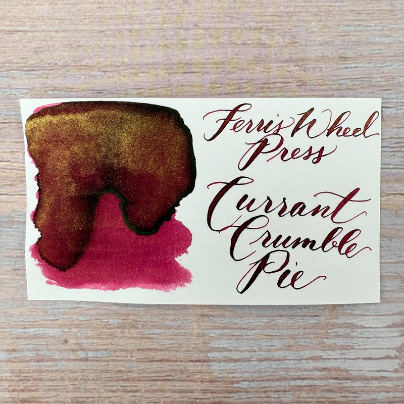 Ferris Wheel Press – Currant Crumble Pie – 38ml Bottled Ink 38ml