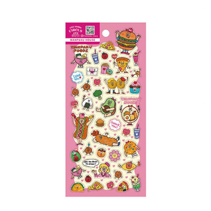 Frontier Transparent Sticker Sheet – CREATORS CIRCUS – WANPAKU HOUSE (Coming Soon)