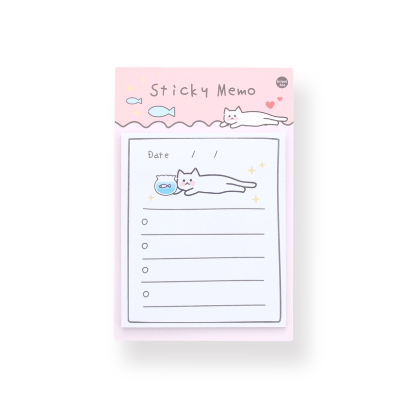 Kawaii Sticky Memo – Daily To Do List