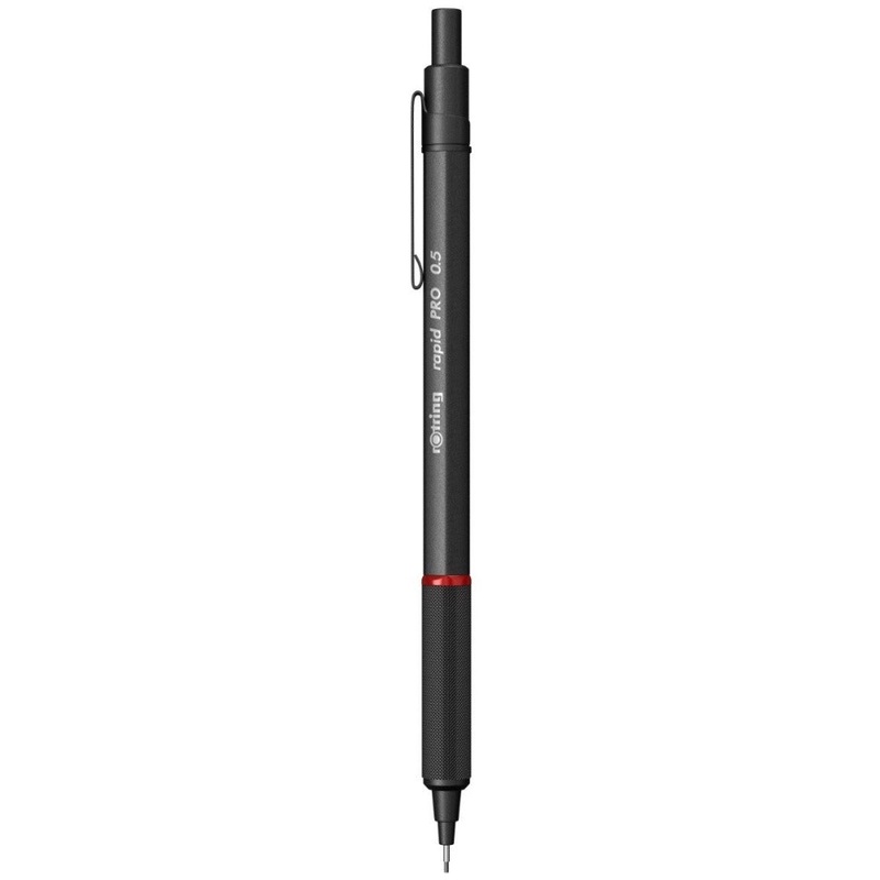 ROTRING, Mechanical Pencil – RAPID PRO BLACK. 0.5 mm