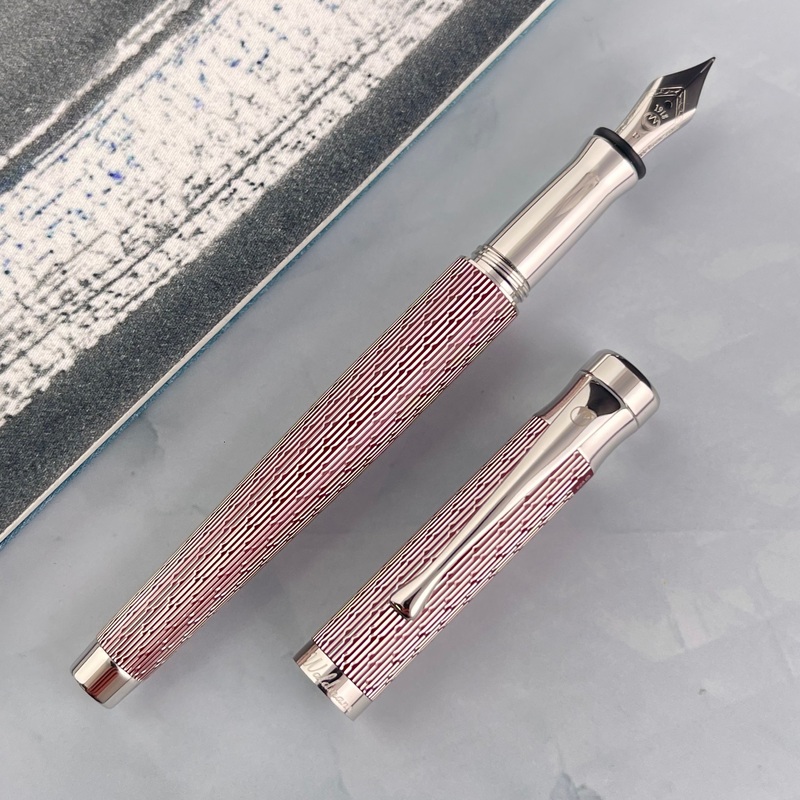 Waldmann Tango Fountain Pen – Brilliant Burgundy Extra Fine